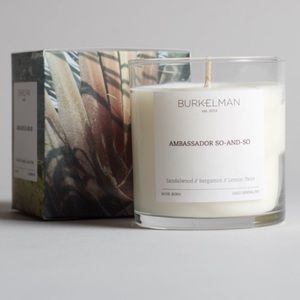 NEW - Burkelman candle